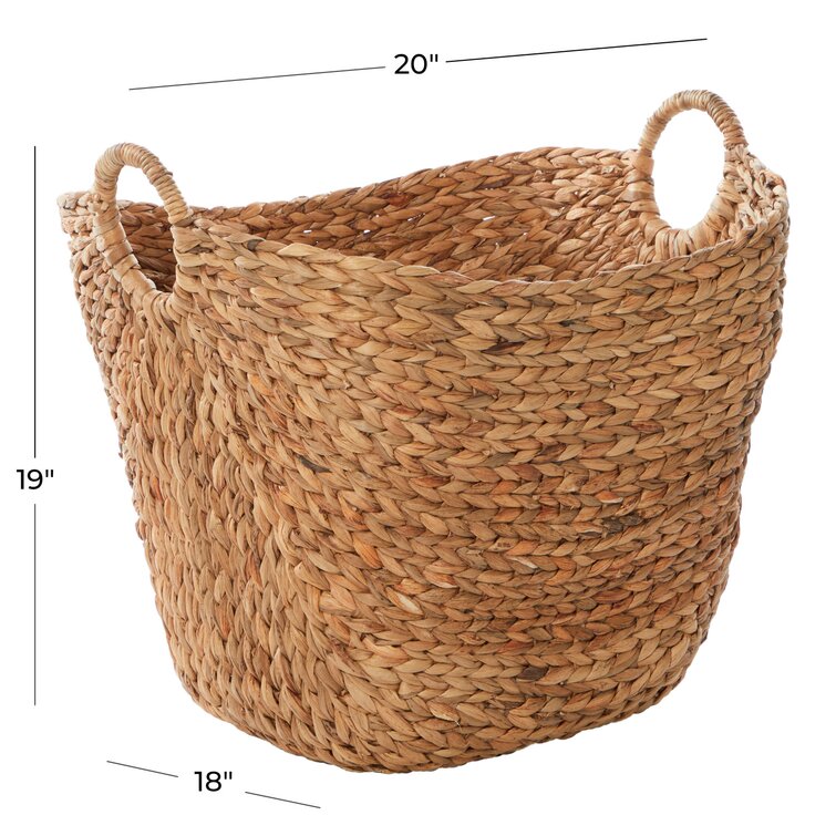 Breakwater Bay Sea Grass Wicker Basket & Reviews | Wayfair